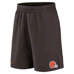 Cleveland Browns Stretch Woven Shorts Brown - Nike