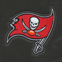 Tampa Bay Buccaneers Sideline Coaches Chevron Lockup Pullover Top Pewter - Nike