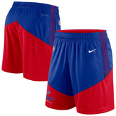 Buffalo Bills Sideline Primary Lockup Performance Shorts Royal/Red - Nike