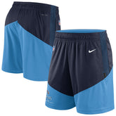 Tennessee Titans Sideline Primary Lockup Performance Shorts Navy/Light Blue - Nike