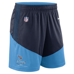 Tennessee Titans Sideline Primary Lockup Performance Shorts Navy/Light Blue - Nike
