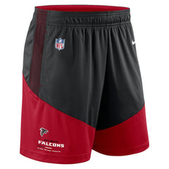 Atlanta Falcons Sideline Primary Lockup Performance Shorts Black/Red - Nike