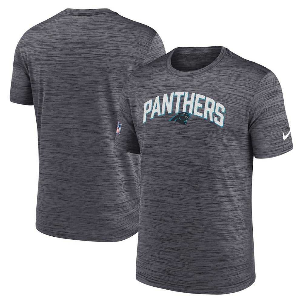 Carolina Panthers Sideline Velocity Athletic Stack Performance T-Shirt Black - Nike