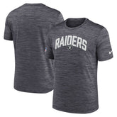Las Vegas Raiders Sideline Velocity Athletic Stack Performance T-Shirt Black - Nike