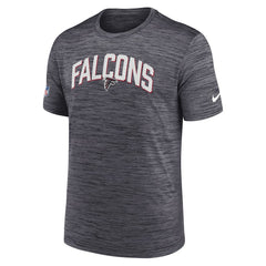 Atlanta Falcons Sideline Velocity Athletic Stack Performance T-Shirt Black - Nike