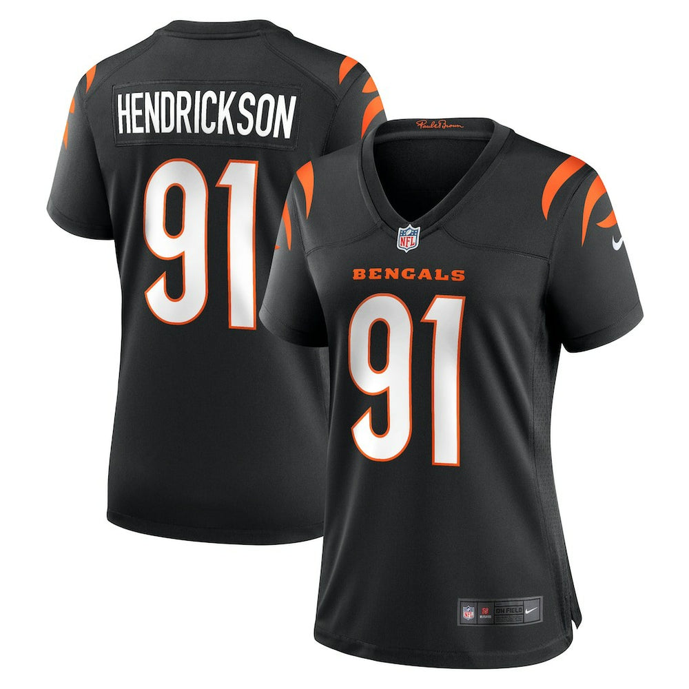 Trey Hendrickson Cincinnati Bengals Women's Game Jersey Black - Nike