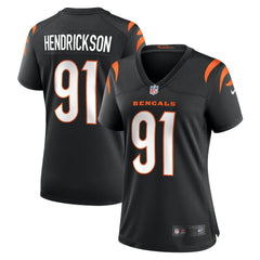 Trey Hendrickson Cincinnati Bengals Women's Game Jersey Black - Nike