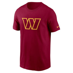 Washington Commanders Primetime Logo Essential T-Shirt Burgundy - Nike