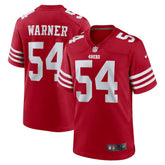 Fred Warner San Francisco 49ers Team Game Player Jersey Scarlet - Nike