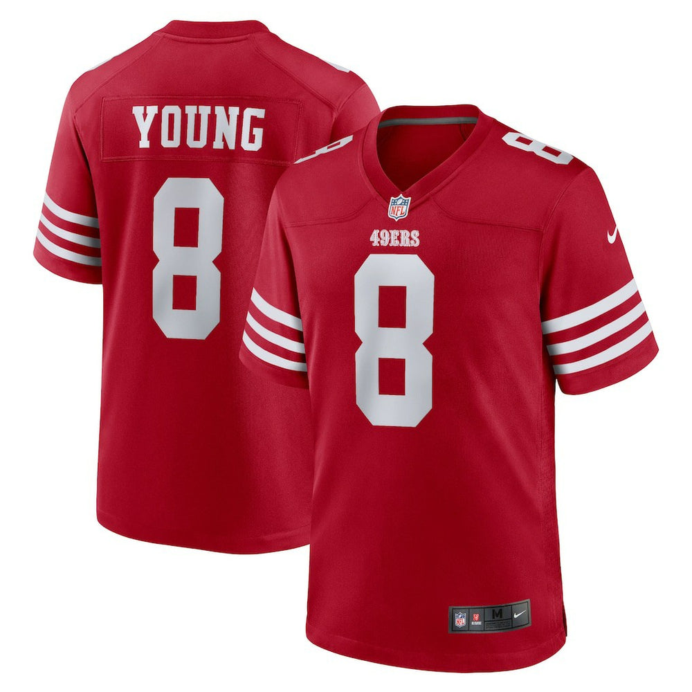 Steve Young San Francisco 49ers Retired Game Player Jersey Scarlet - Nike