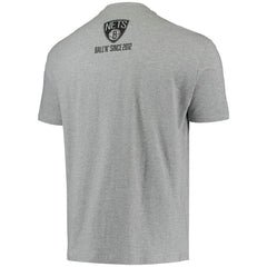 NBA - Brooklyn Nets BALL'N Since 2012 T-Shirt - Heathered Gray