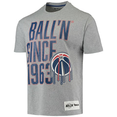 NBA - Washington Wizards BALL'N Since 1963 T-Shirt - Heathered Gray