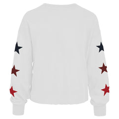 47 brand - Brooklyn Nets '47 Women's 2021/22 City Edition Call Up Parkway Long Sleeve T-Shirt - White