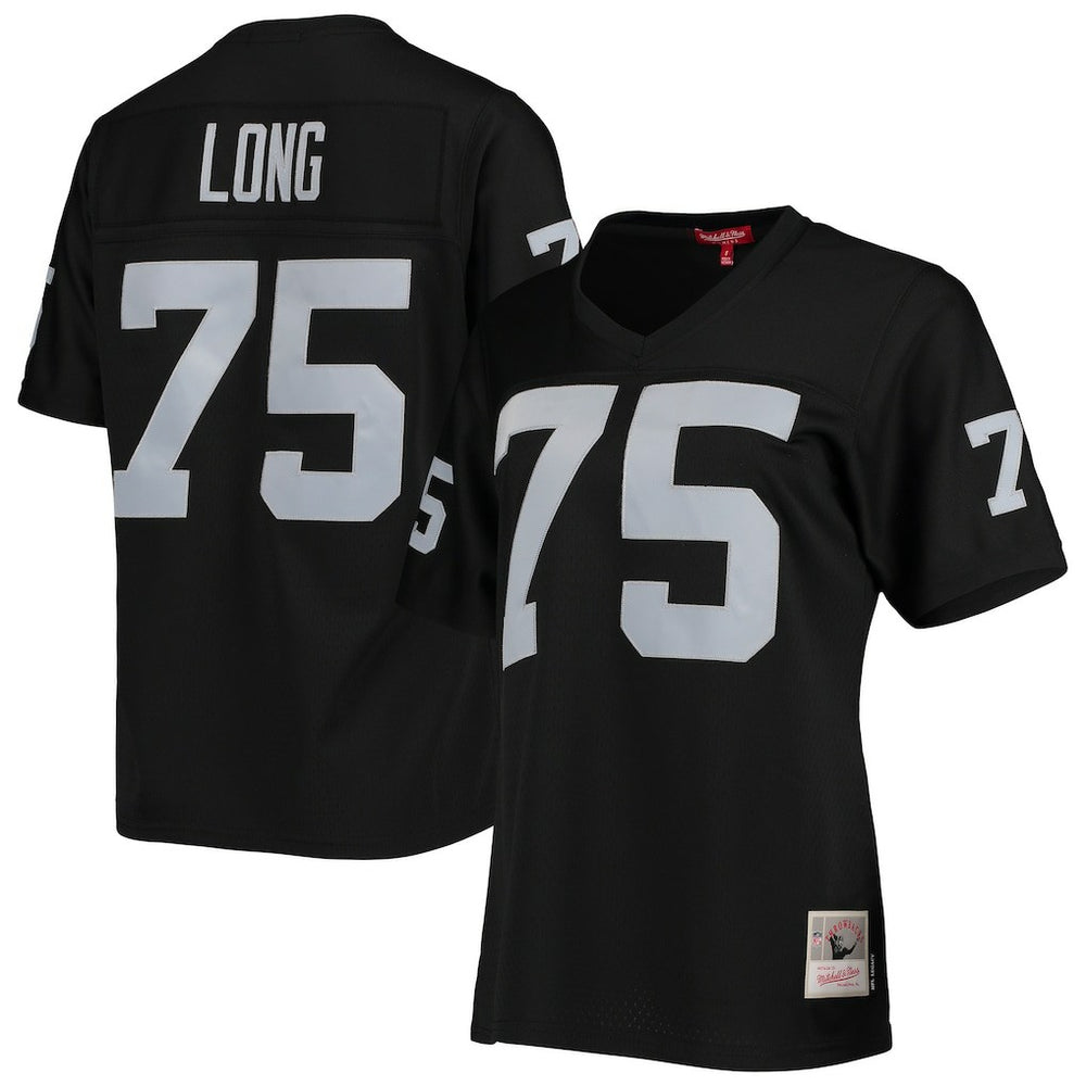 Howie Long Las Vegas Raiders Women's Legacy Replica Player Jersey Black - Mitchell & Ness