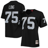 Howie Long Las Vegas Raiders Women's Legacy Replica Player Jersey Black - Mitchell & Ness