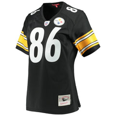 Hines Ward Pittsburgh Steelers Women's Legacy Replica Player Jersey Black - Mitchell & Ness