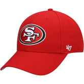 San Francisco 49ers '47 Logo MVP Adjustable Hat Scarlet - 47 brand