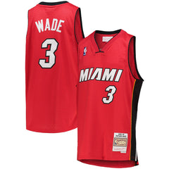 Mitchell & Ness - Dwyane Wade Miami Heat Youth 2005/06 Hardwood Classics Swingman Jersey - Red