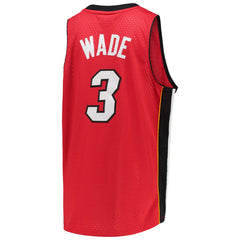 Mitchell & Ness - Dwyane Wade Miami Heat Youth 2005/06 Hardwood Classics Swingman Jersey - Red