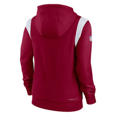 Washington Commanders Women's Sideline Stack Performance Pullover Hoodie Burgundy - Nike