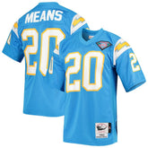 Natrone Means Los Angeles Chargers 1994 Authentic Throwback Retired Player Jersey Powder Blue - Mitchell & Ness