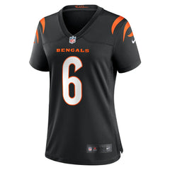 Jake Browning Cincinnati Bengals Women's Game Jersey Black - Nike