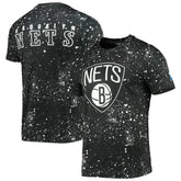 NBA - Brooklyn Nets FISLL Splatter Print T-Shirt - Black