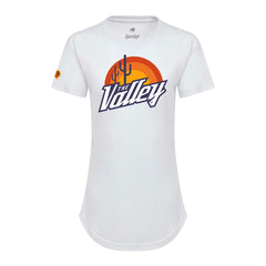 NBA - Phoenix Suns Sportiqe Women's 2021/22 City Edition Phoebe T-Shirt - White