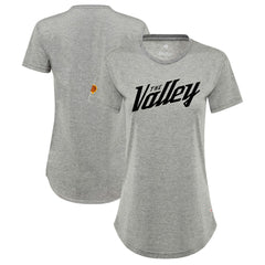 NBA - Phoenix Suns Sportiqe Women's 2021/22 City Edition Phoebe T-Shirt - Gray