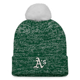 Athletics Fanatics Women's Iconic Cuffed Knit Hat with Pom Near Me