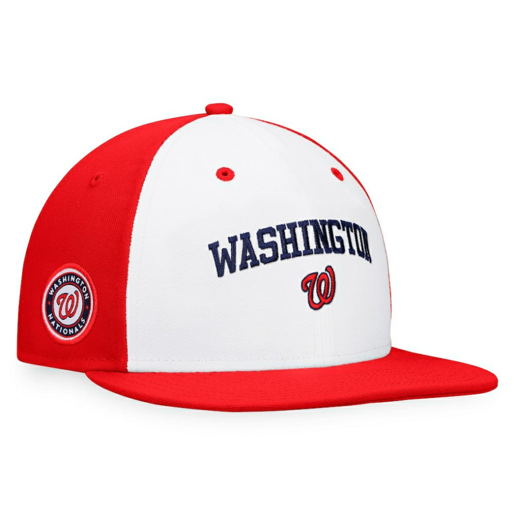 Washington Nationals Fanatics Iconic Color Blocked Fitted Hat Sale
