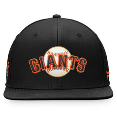 San Francisco Giants Fanatics Iconic Team Patch Fitted Hat On Sale