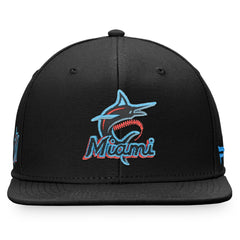 Miami Marlins Fanatics Iconic Team Patch Fitted Hat Clearance