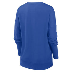 Los Angeles Rams Women's Rewind Playback Icon Performance Pullover Sweatshirt Royal - Nike