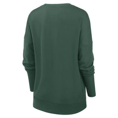 Green Bay Packers Women's Rewind Playback Icon Performance Pullover Sweatshirt Green - Nike