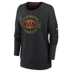 Washington Commanders Women's Rewind Playback Icon Performance Pullover Sweatshirt Black - Nike