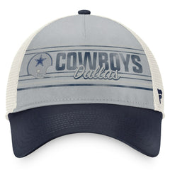 Dallas Cowboys True Classic Retro Trucker Snapback Hat Gray/Navy - Fanatics