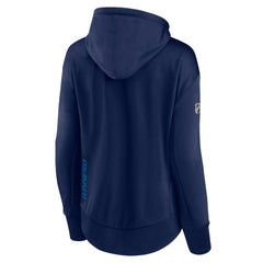 Winnipeg Jets - Fanatics Women's Authentic Pro Rink Full-Zip Hoodie Navy