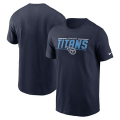 Tennessee Titans Muscle T-Shirt Navy - Nike
