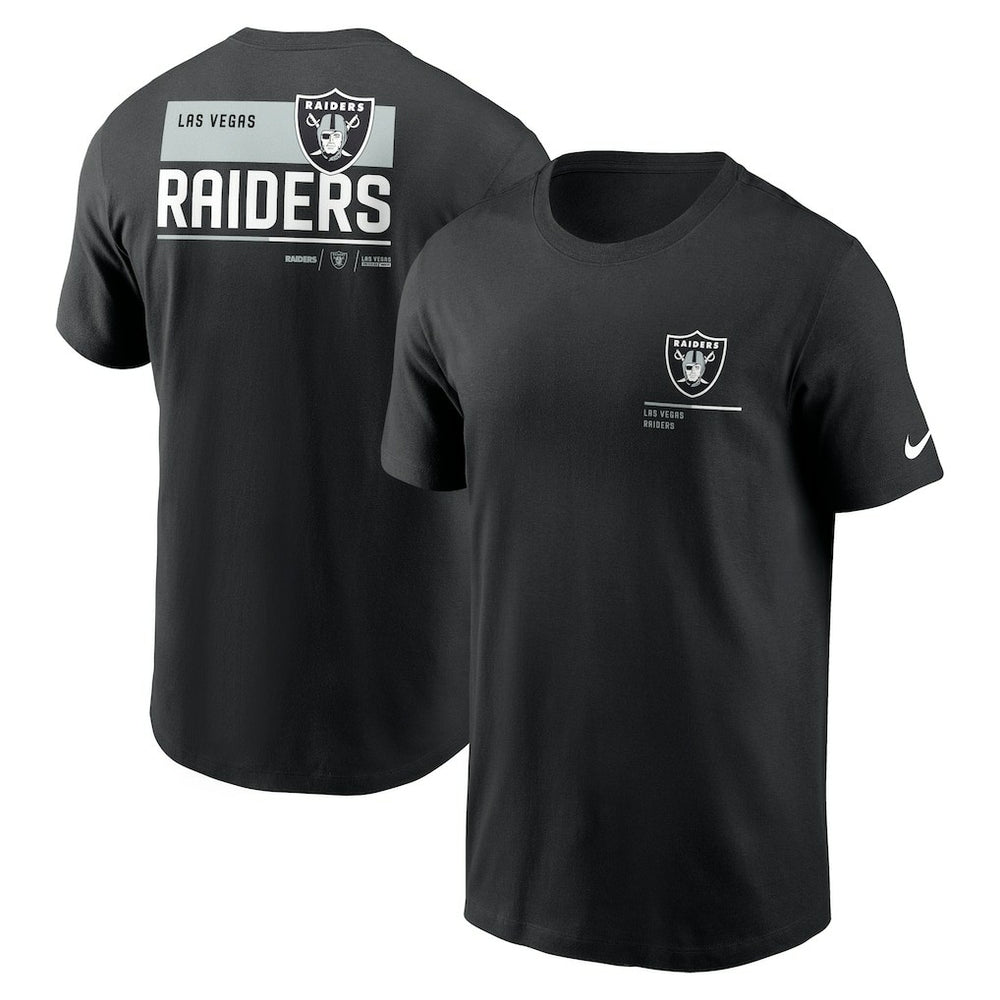 Las Vegas Raiders Team Incline T-Shirt Black - Nike