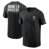Las Vegas Raiders Team Incline T-Shirt Black - Nike