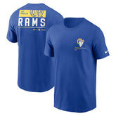 Los Angeles Rams Team Incline T-Shirt Royal - Nike