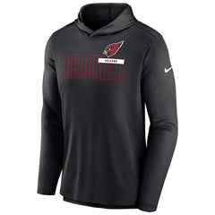 Arizona Cardinals Lightweight Performance Hooded Long Sleeve T-Shirt Black - Nike