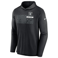 Las Vegas Raiders Lightweight Performance Hooded Long Sleeve T-Shirt Black - Nike