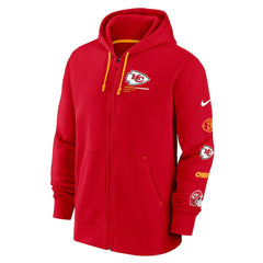 Kansas City Chiefs Surrey Full-Zip Hoodie Red - Nike