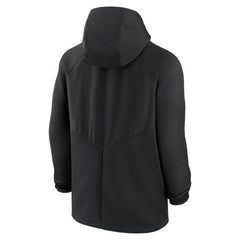 Kansas City Chiefs Spacer Raglan Performance Full-Zip Hoodie Black - Nike
