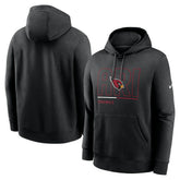 Arizona Cardinals City Code Club Fleece Pullover Hoodie Black - Nike