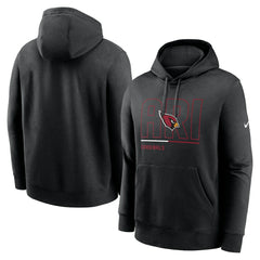 Arizona Cardinals City Code Club Fleece Pullover Hoodie Black - Nike