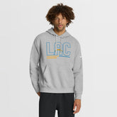 Los Angeles Chargers City Code Club Fleece Pullover Hoodie Heathered Gray - Nike