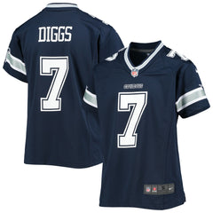 Trevon Diggs Dallas Cowboys Youth Game Jersey Navy - Nike